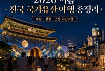 해 지면 진짜 여행이 시작된다! 2026 여름 전국 ‘국가유산 야행’ 총정리