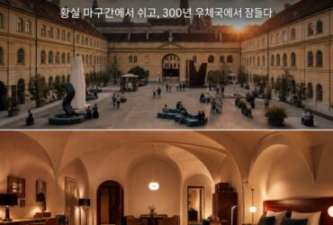 빈 여행의 새로운 방법｜황실 마구간에서 쉬고, 300년 우체국에서 잠드는 오스트리아 비엔나