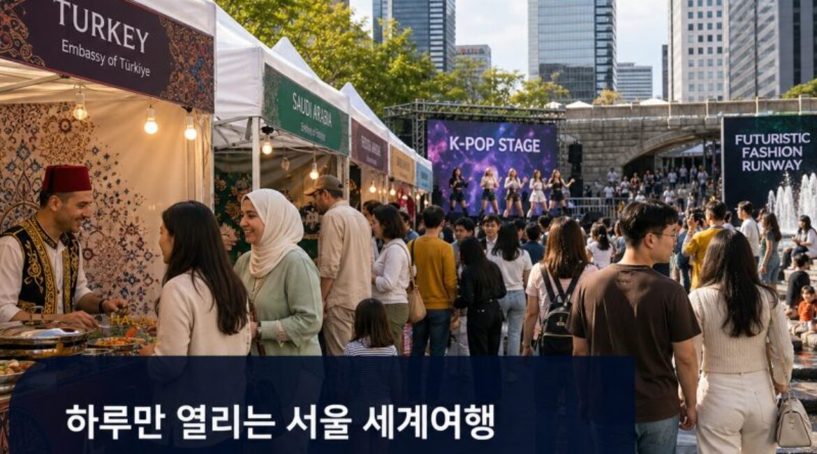 하루만 열린다! 청계광장 ‘2026 살람서울 페스티벌’…중동 음식·K팝·AI 패션쇼까지 모두 무료