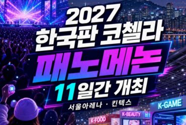 2027년 서울에 ‘한국판 코첼라’ 온다…패노메논 11일간 개최, 서울아레나·킨텍스 여행정보 총정리