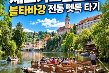 체스키크룸로프 블타바강 뗏목 타기｜그냥 가면 못 탈 수도? 예약방법·가격·선착장 총정리