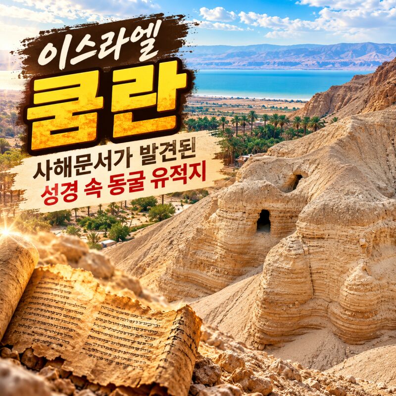 이스라엘 쿰란 여행｜사해문서가 발견된 성경 속 동굴, 사해까지 한눈에