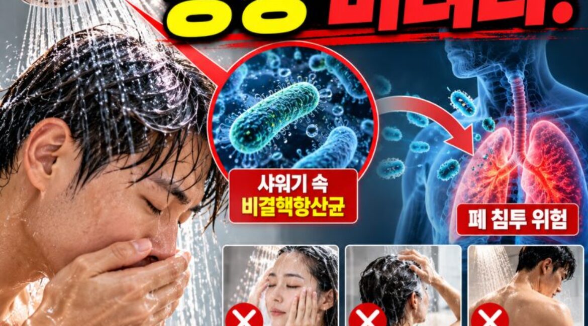샤워할 때 ‘이 습관’ 괜찮을까? 샤워기 세균부터 뜨거운 물·긴 샤워까지 건강상식 총정리