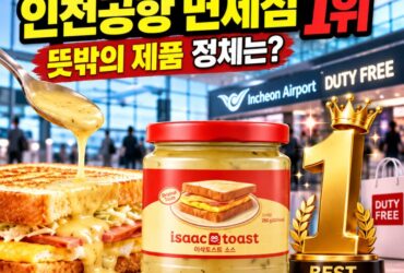 양주·화장품도 제쳤다! 인천공항 면세점 판매 1위가 ‘토스트 소스’라고?