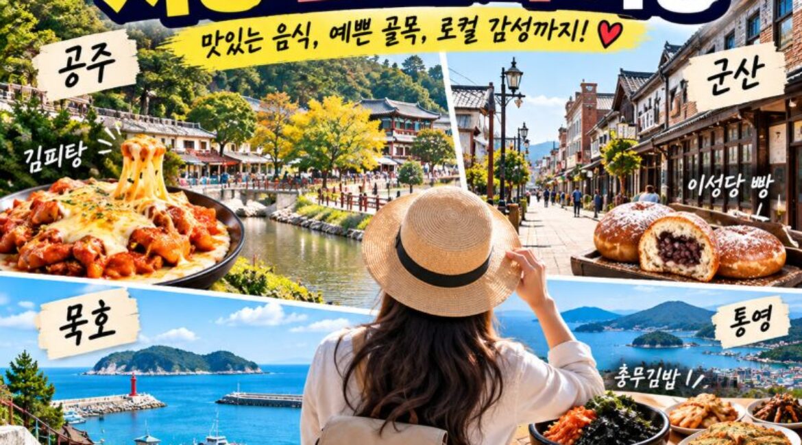 일본까지 안 가도 되네! 요즘 2030이 빠진 국내 소도시 여행 BEST 6