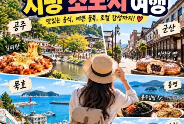 일본까지 안 가도 되네! 요즘 2030이 빠진 국내 소도시 여행 BEST 6