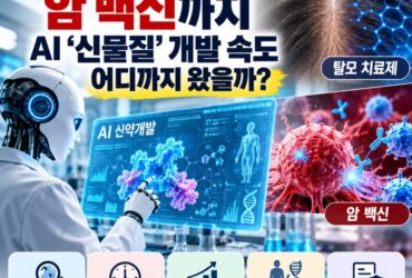 탈모 치료제부터 암 백신까지…AI가 신약개발을 얼마나 바꿨을까?