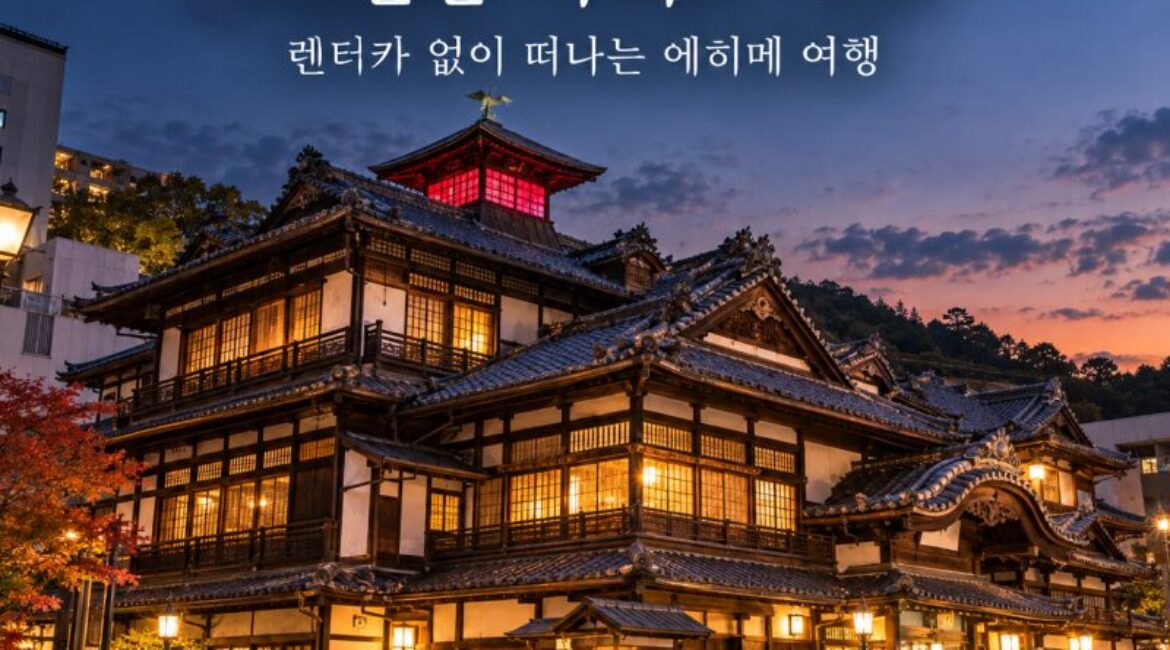 마쓰야마 4박5일 자유여행! 박물관부터 도고온천·우치코·오즈까지, 렌터카 없이 돌아보기