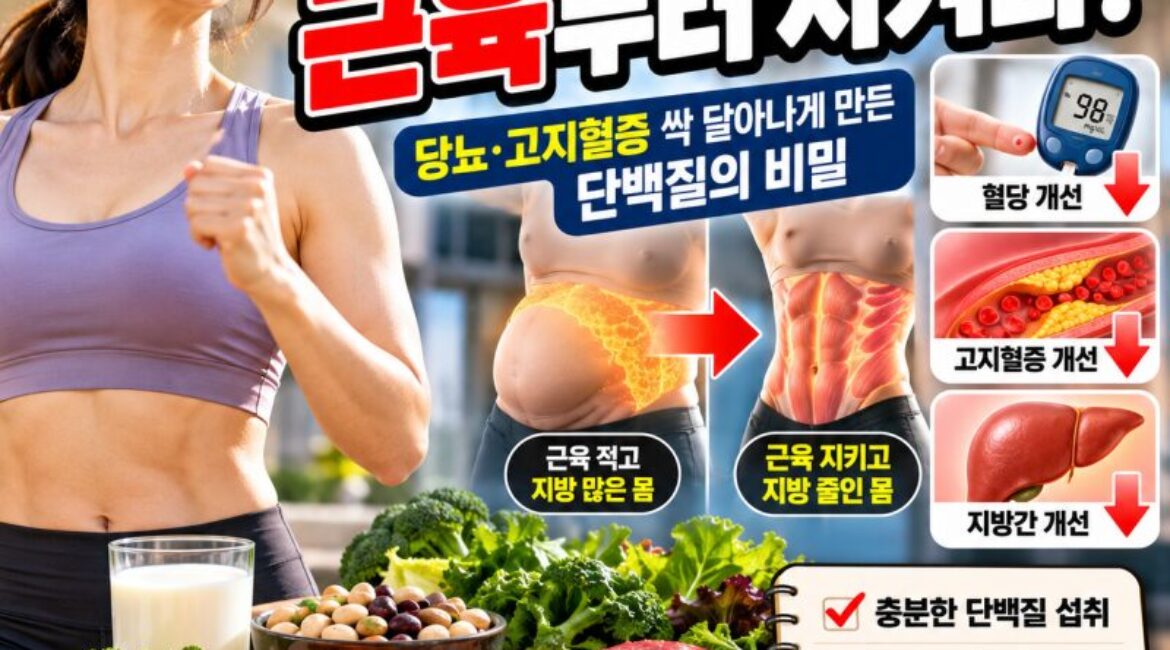 뱃살 빼려면 체중보다 근육부터 지켜라