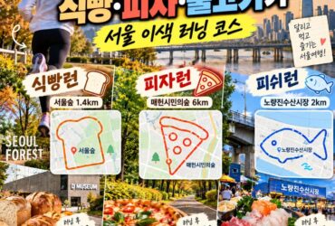서울에서 달리면 지도에 식빵·피자·물고기가 나타난다! '서울에디션 25 아트런' 여행 가이드