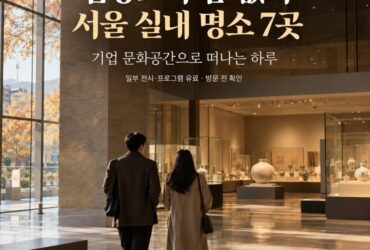 입장료 0원인데 이 정도라고? 삼성·LG·현대차·포스코가 개방한 서울 실내 명소 7곳!
