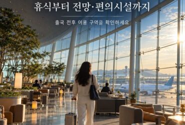 인천공항 100번 가도 모르는 숨은 공간 12곳! 무료 수면실부터 전망대·긴급여권·샤워실까지 총정리