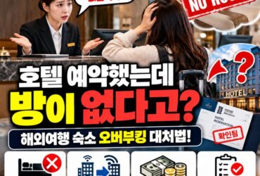 "호텔 예약했는데 방이 없다고?" 해외여행 숙소 오버부킹 발생하면 보상받을 수 있을까?