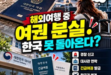 "해외여행 중 여권 잃어버리면 한국 못 돌아온다?" 긴급여권 발급부터 귀국까지 꼭 알아야 할 대처법