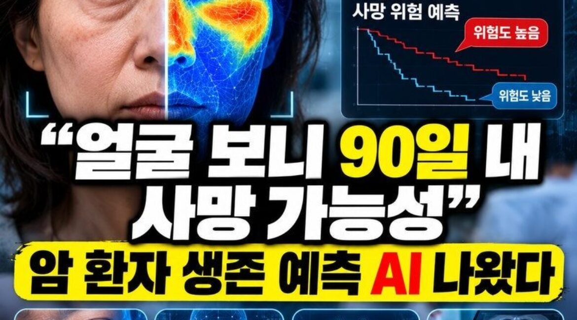 “얼굴 사진 한 장으로 90일 내 사망 위험 예측?” 미국 연구진이 개발한 암 환자 생존 예측 AI, 얼마나 정확할까?