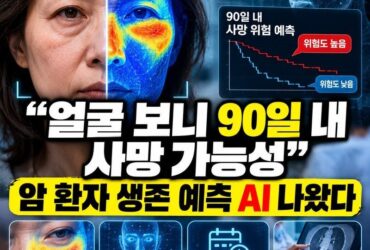 “얼굴 사진 한 장으로 90일 내 사망 위험 예측?” 미국 연구진이 개발한 암 환자 생존 예측 AI, 얼마나 정확할까?